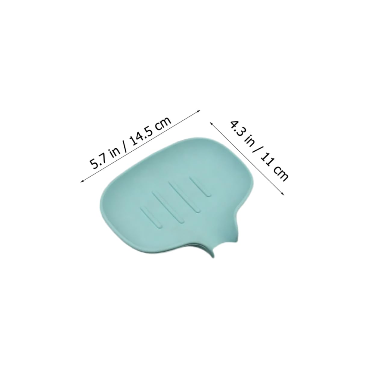 Jaboneras de Silicona 4 Piezas Creativas para Baño