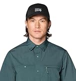 Mountain Hardwear Unisex Recycled Trucker Hat, Black, One Size