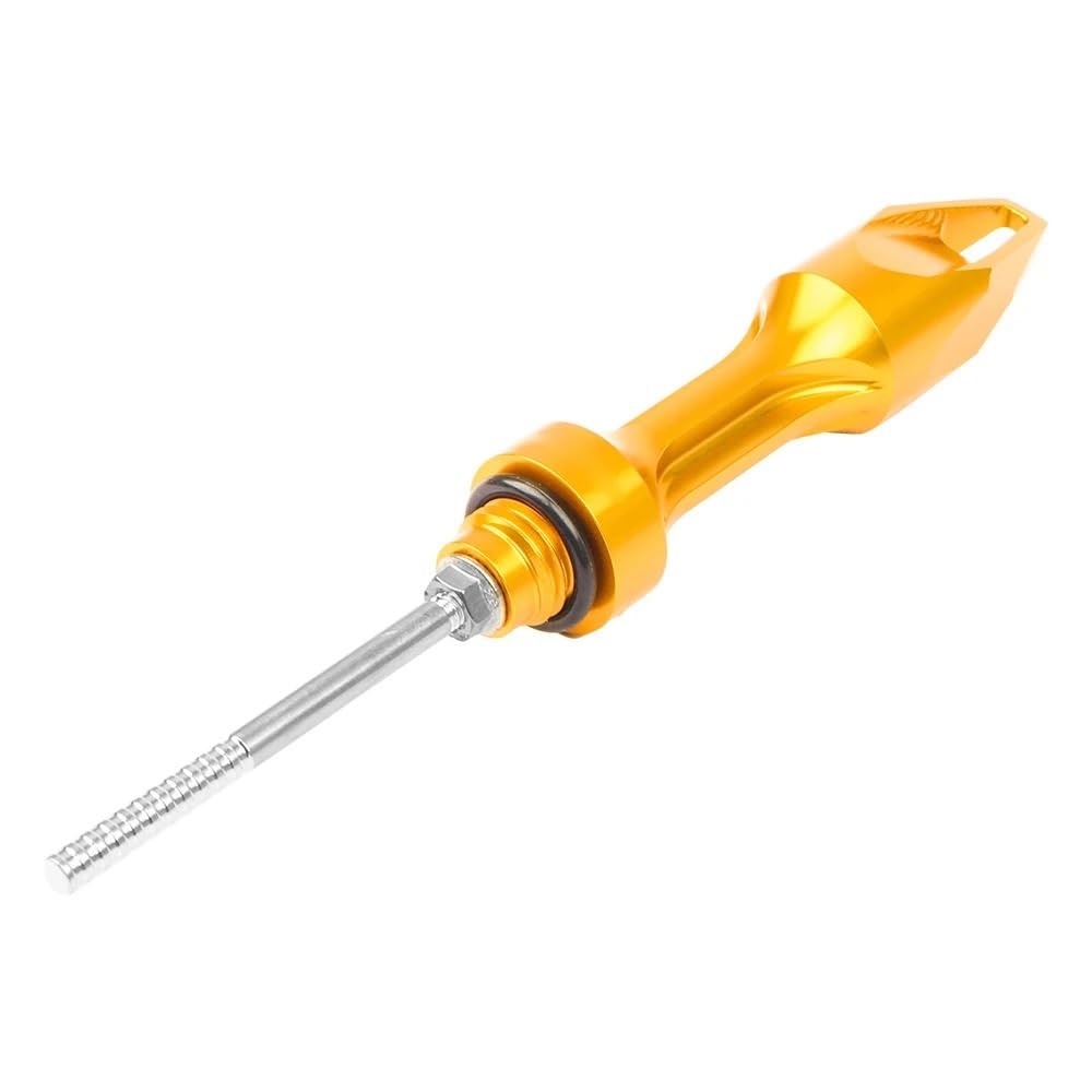 Compatible Para Hon&da Motor Tank Dipstick Motocicleta Aluminio Regla de aceite Medidor nivel sonda Varilla aceite motor(GD)