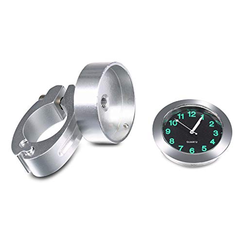 Universal Waterproof Motorcycle Handlebar Mount Clock Fit 7/8" or 1" Handlebar Watch for Harley/honda/yamaha/street Bike - Thumbnail 3