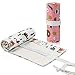 Produktbild Comius Sharp 2 Stücke Leinwand Stifterolle Leinwand Federmäppchen 72 Löcher Verpackungshalter Bleistift Wrap Kasten Bleistifthalter für Künstler, Schule und Büro (Stil 2)