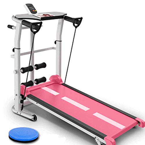 Image of Household Mini Treadmill Foldable Multifunctional Silent Fitness Equipment Small Simple Treadmill Walking Machine