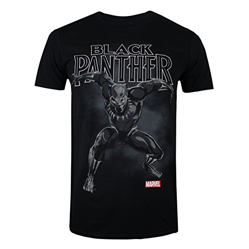 Preisvergleich Produktbild Black Panther Herren Strike T-Shirt, Schwarz, M