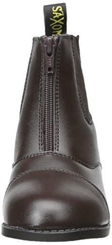 Saxon Women's Equileather Zip Front Boots, Brown, Size 5.5 - Thumbnail 2