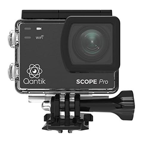 Cámara Deportiva Qantik Scope Pro Unisex Negra con Resolución 4K Cover