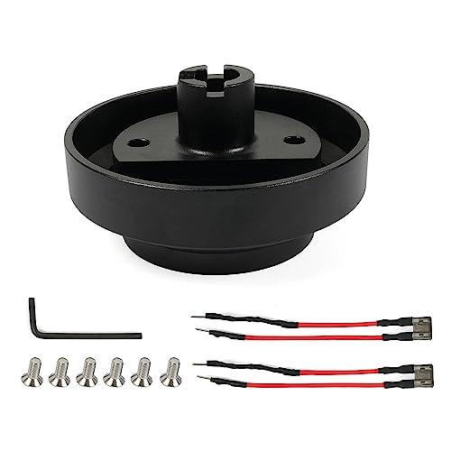 Adaptador de cubo corto NRG SRK131H negro para Civic RSX