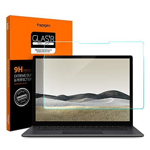 Spigen Tempered Glass Screen Protector Designed for Surface Book 2 / Surface Book 1 (13.5 inch) [9H Hardness]