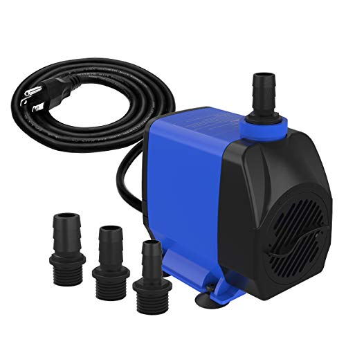 Knifel Submersible Water Pump 1056GPH Pond Pump for Fountains | 13ft Lift,…