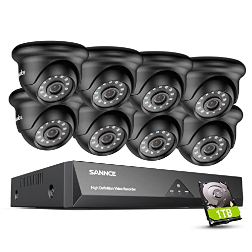Caméra De Surveillance Extérieure 1080P 4-en-1 (AHD/TVI/CVI/CVBS) - Vision Nocturne 30m IP66 - 24 LEDs IR - 4