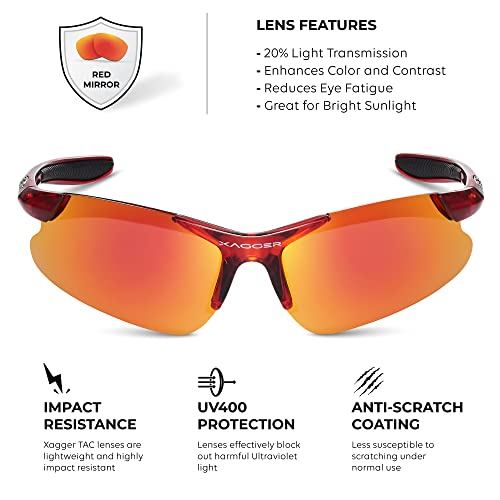 Image of Kids Youth Polarized Sports Sunglasses for Boys Girls Baseball Softball Glasses TR90 Frame