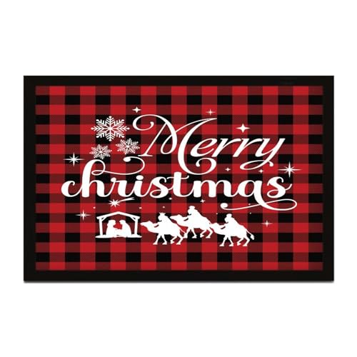Cadeau de Noël rustique panneau en bois Merry Christmas à offrir