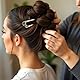 8 Stück French Hair Pin U Förmige Haarnadeln Groß Vintage Stil 2 Zinken Dutt Haargabeln Französische Haarspangen Mädchen 8 Stile für Damen Haarnadel Mädchen Frisur Zubehör