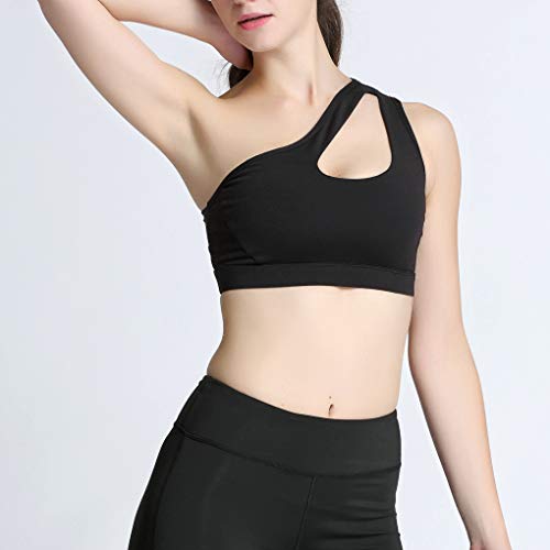 Underwear Mulheres Meninas oco à prova de choque Yoga Bra executando Sports Academia Lingerie S/M/L/