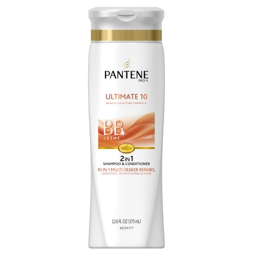 Pantene Pro-V Ultimate 10 2-in-1 Shampoo and Conditioner, 12.6 Fluid Ounce