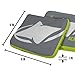 ACA Synergy Edge Professional Cornhole Bags Dual Sided 6x6 Logo Gray