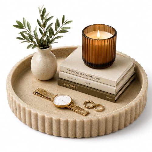 OAKOA Round Resin Tray