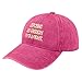 Exercising Just-Enough to F*CK & Fight Hat for Mens Trendy Washed Distressed