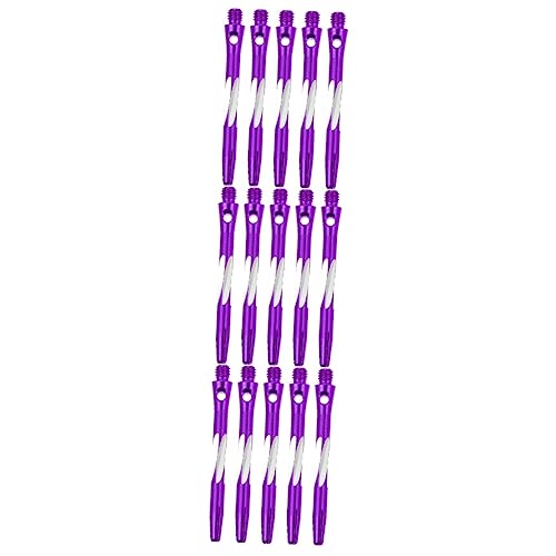 COOLHIYA 3sets Aluminum Alloy Shafts Standard 2ba Thread Stems Board Shafts for Flight 5pcs*3
