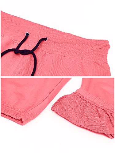 Image of U.S. POLO ASSN. Womens Sweatpants - Women Joggers Sweats with Logo Print - French Terry Poly-Cotton
