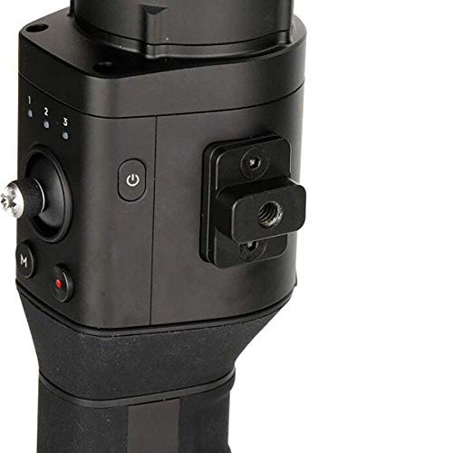 Image of SHOPEE Monitor Mount Holder Handheld Gimbal Al Alloy CNC Adapter Portable Extension 1 /4 Inch Screw External Monitor Plate Mount Compatible with Ronin S, Black