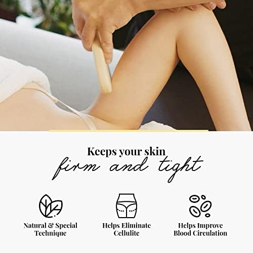 Tuuli Accessories Anti Cellulite Massage Tool Massager Maderotherapy Wooden 33 x 16 cm