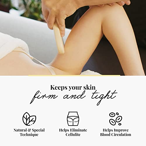 Tuuli Accessories – Gua Sha Lymphatic Drainage Massager, Multi-Functional Lymphatic Massager Paddle For Arms, Legs, Back And More, Wooden Anti Cellulite Massager For Skin Health ( #TOP5