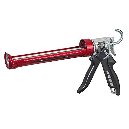 Tajima Caulk Gun - 1/10 Gallon (10 oz) Convoy Super 26 Caulking Tool with 26/1 Thrust Ratio & Auto Flow Stop - CNV-100SP26