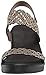 Skechers Cali Women's womens Rumble on - Sassy Dayz Wedge Sandal, Taupe, 9 US