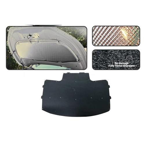 Tapis d'insonorisation capot BMW E39 isolant phonique moteur - 2
