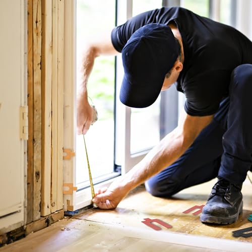 Relaxdays Abstandshalter Kunststoff, 288er Set, Verglasungsklötze in 6 Größen, Distanzplättchen 1-6 mm, Glasklötze, bunt