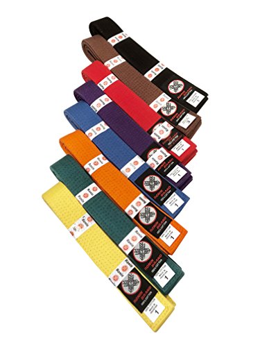 Ronin Brand GRE-3 Martial Arts Uniform Solid Colored Rank Belt thumb #3