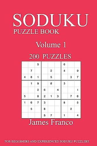 Sudoku Puzzle Book: 200 Puzzles-volume 1