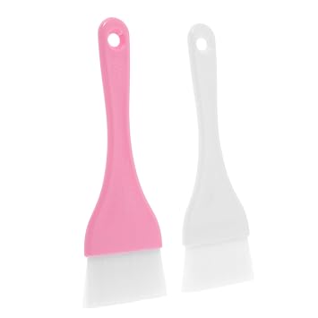 2pcs Full Body Brush Mask Brush for Facials Diy Skincare Large Soft Bristle Beauty Tool Set