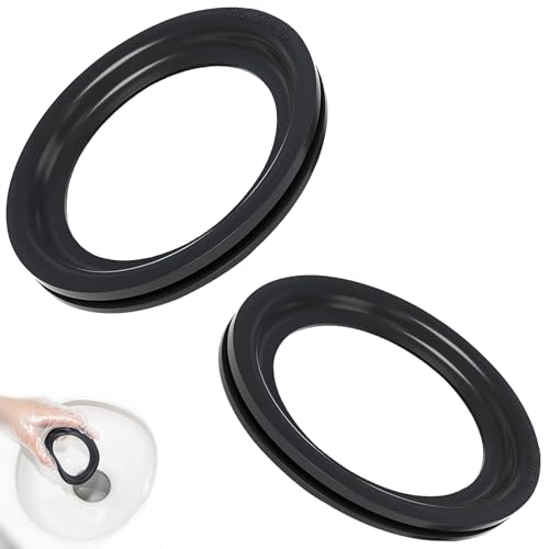 RV Toilet Seal Replacement 2-Pack for Dometic 300/310/320 Toilets High-Grade Flush Ball Seal Gasket 385311658 Premium Rubber Toilet Parts to Fix Leakage & Odor for Camper Motorhome Travel Trailer