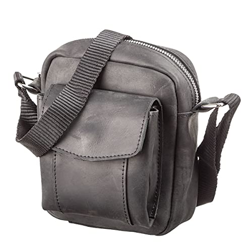 Crazy-horse leather men's bag