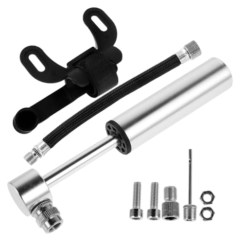 Bomba de bicicleta portátil SOIMISS mini inflador manual de alta presión para neumáticos y balones