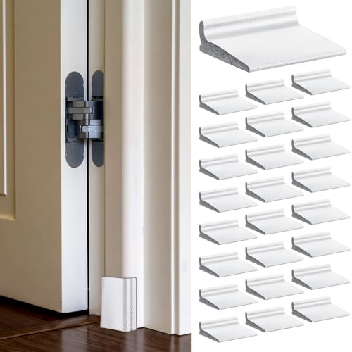 Pangda Door Corner Seals Foam, Classic, White, 25 Pcs
