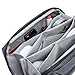 Peak Design Tech Pouch, Charcoal, Electronics Organizer for Travel or Everyday Carry, Origami-Style Storage, Cable Pass-Through, Weatherproof Recycled Nylon, Gear Carry Bag for Men and Women