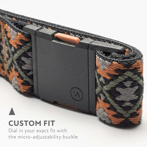 Image of Arcade Belts A2 Slim Adventure Belt: Heavy Duty Stretch, Metal Free Buckle