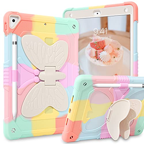 Guagua X1440-2022 Compatible For Ipad Air 2 Case For Kids, Ipad 6Th/5Th Generation Case 2018/2017, Ipad Pro 9.7 Case Kickstand Cover 2 In 1 Rugged Shockproof Anti-Scratch Tablet Case thumb #8