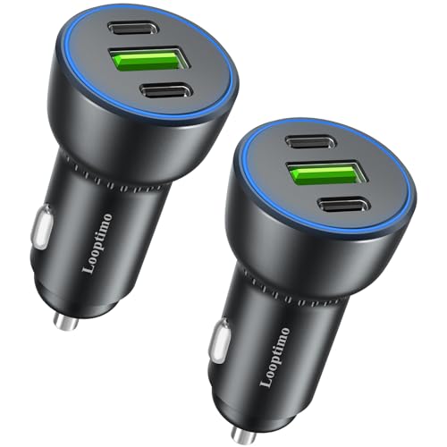 90W-USB-C-Car-Charger-Multi-Ports-Adapter-Fast-Charging-for-iPhone-Duo 90W USB C Car Charger Multi Ports Adapter Fast Charging for iPhone Duo - Image 1