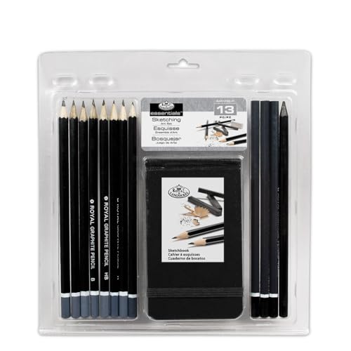ROYAL BRUSH Clamshell Art Sets-Sketching