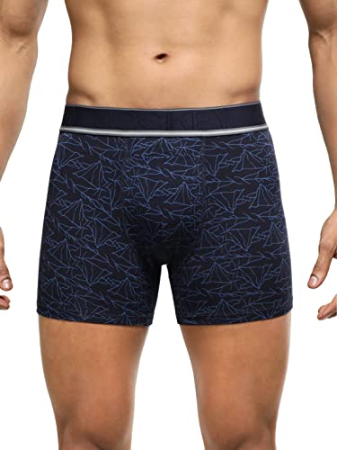 Image of Jockey US52 Men's Super Combed Cotton Printed Brief with Ultrasoft Waistband