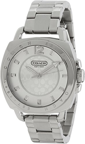 COACH Women's Boyfriend Mini Bracelet Watch Silver Watch