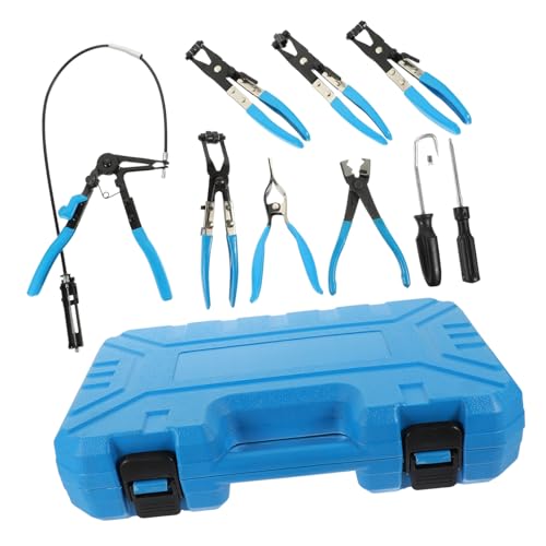 Pinces à eau pour voiture - Ensemble de 9 outils de serrage de durites de radiateur automobile