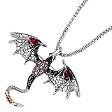 Design : Fabriqué en alliage de zinc plaqué rhodium. Émail peint à la main, fabrication artisanale, léger, sans nickel et hypoallergénique. Les cristaux délicats ajoutent une touche d'éclat et d'élégance. Ce collier vous apportera la force nécessaire pour affronter la vie et l'avenir.