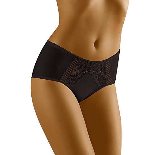 Wolbar Femmes Slips WB180, Noir,XXL