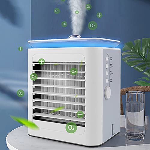 Brawdress Evaporative Air Cooler, Mini Cool Air Fan Humidifier Portable