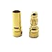 yueton 30Pairs 3.5mm Male Female Banana Plug Bullet Connector Replacements