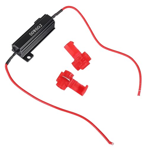 Resistencias LED 50W 6Ohm para señal de giro, 4 piezas miniatura 2